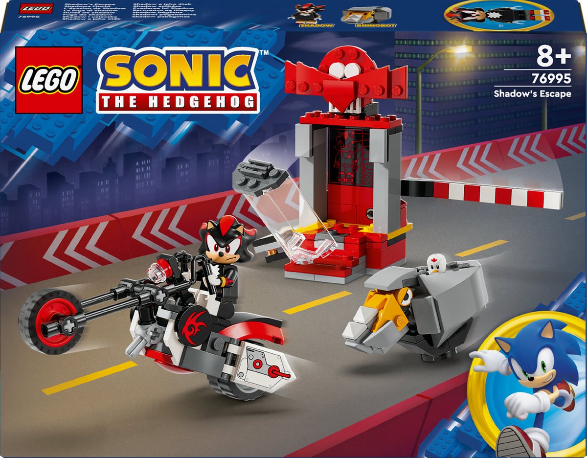 LEGO Sonic de Ontsnapping van Shadow de Egel - 76995
