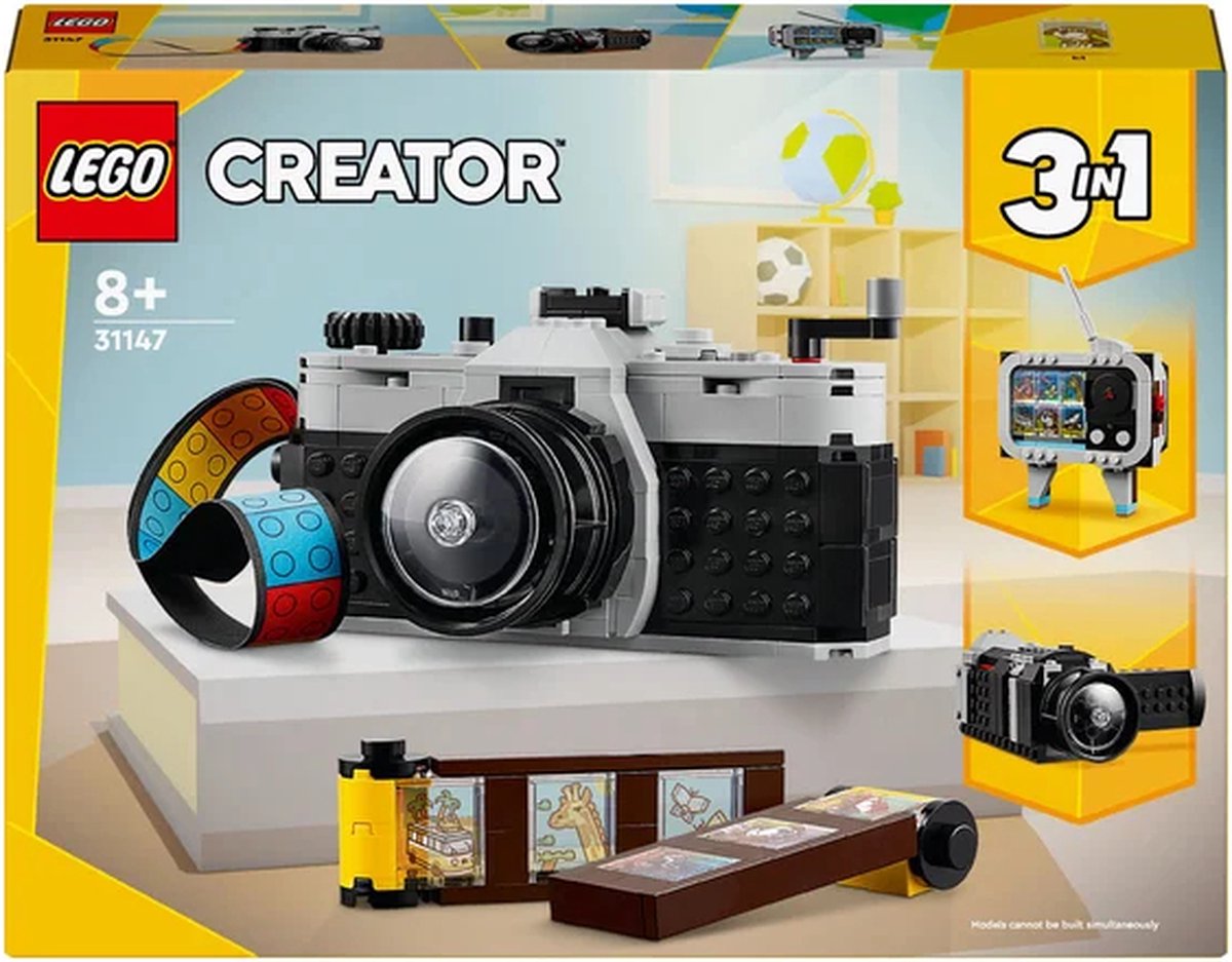 LEGO Creator Retro Fotocamera 3-in-1 Set - 31147