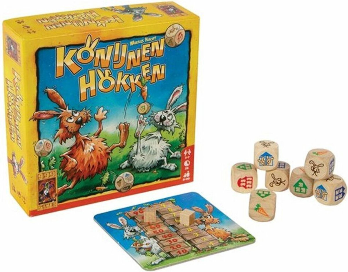 999 Games Lapins Poulaillers Dobbelspel