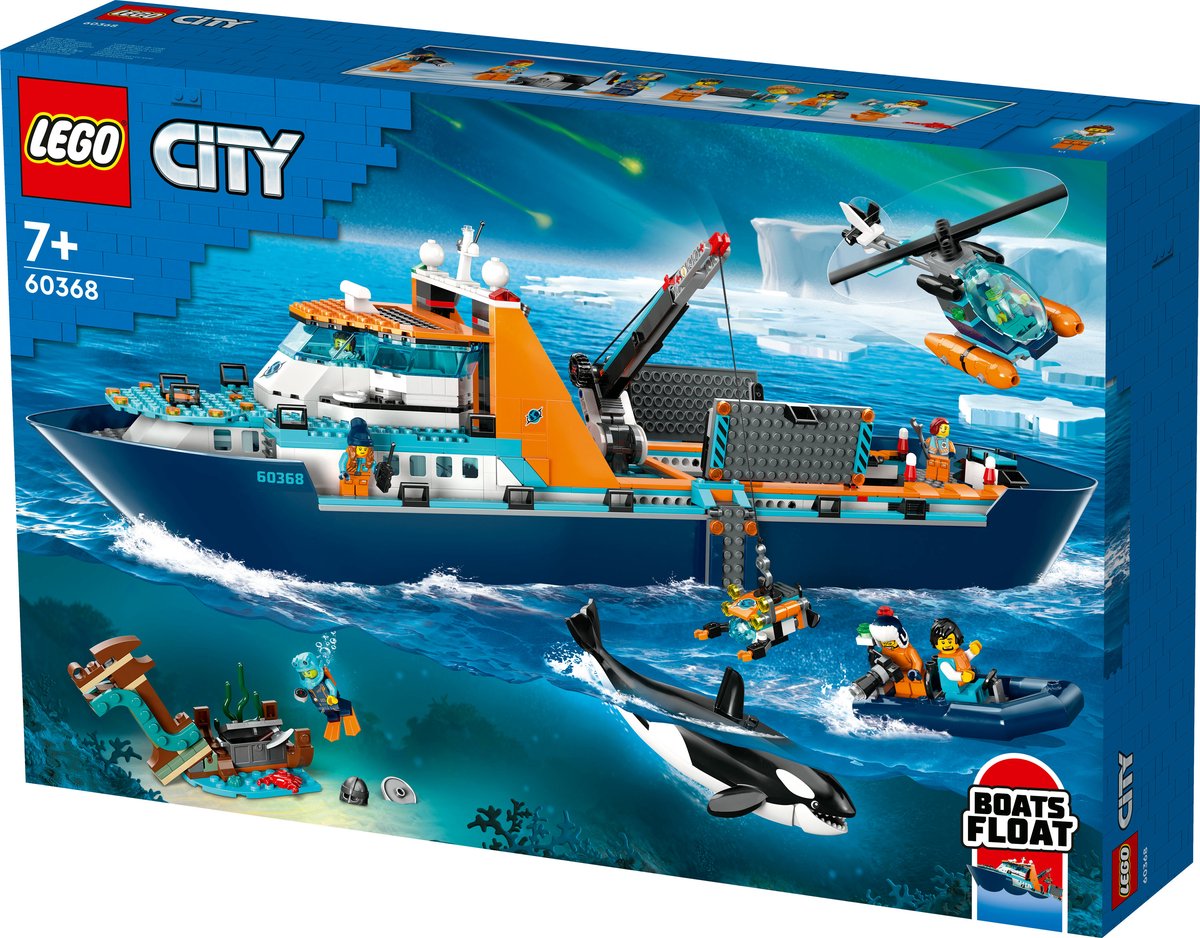 LEGO City Poolonderzoeksschip - 60368
