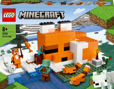 LEGO Minecraft Het Vosjeshuis Bouwspeelset - 21178
