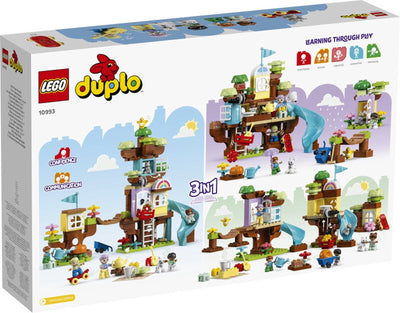 LEGO DUPLO 3in1 Boomhut Speelset voor Peuters - 10993