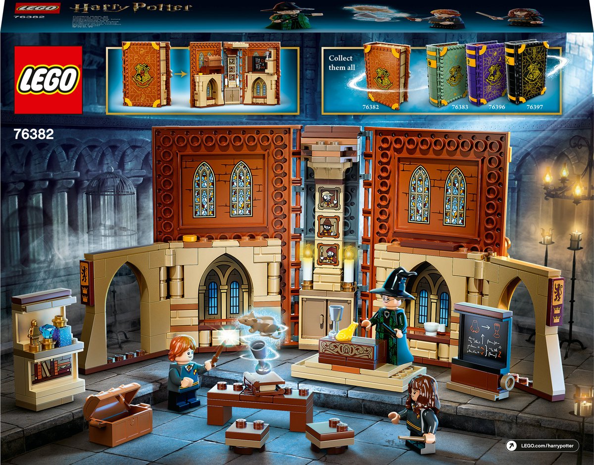 LEGO Harry Potter Zweinstein Transfiguratieklas - 76382