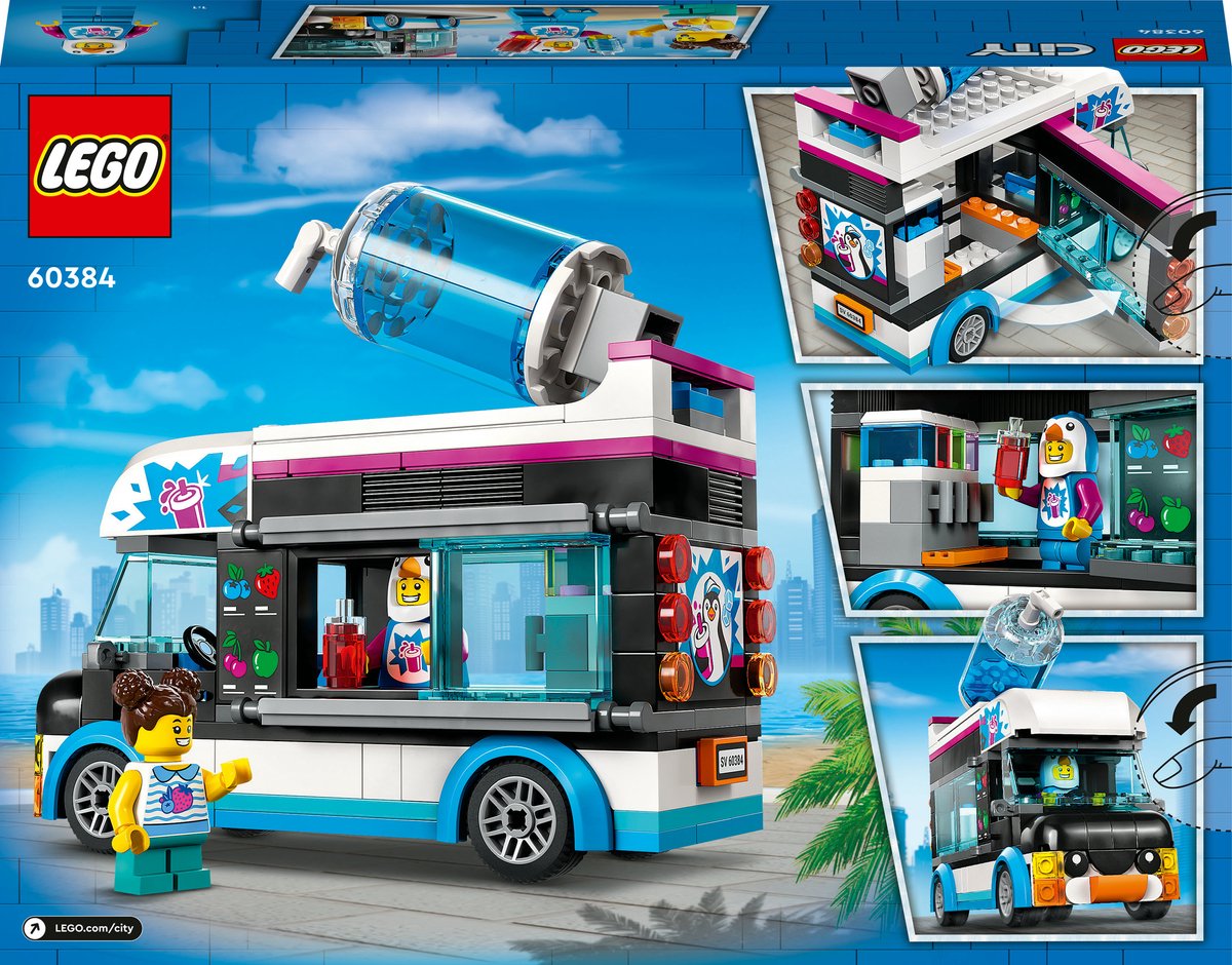 LEGO City IJscokar van de Pinguïn - 60384