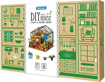 Robotime Maquette Huis van Cathy met Licht - Decoratie