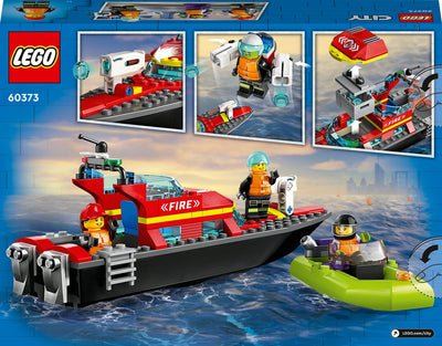 LEGO City Brandweer Reddingsboot - 60373