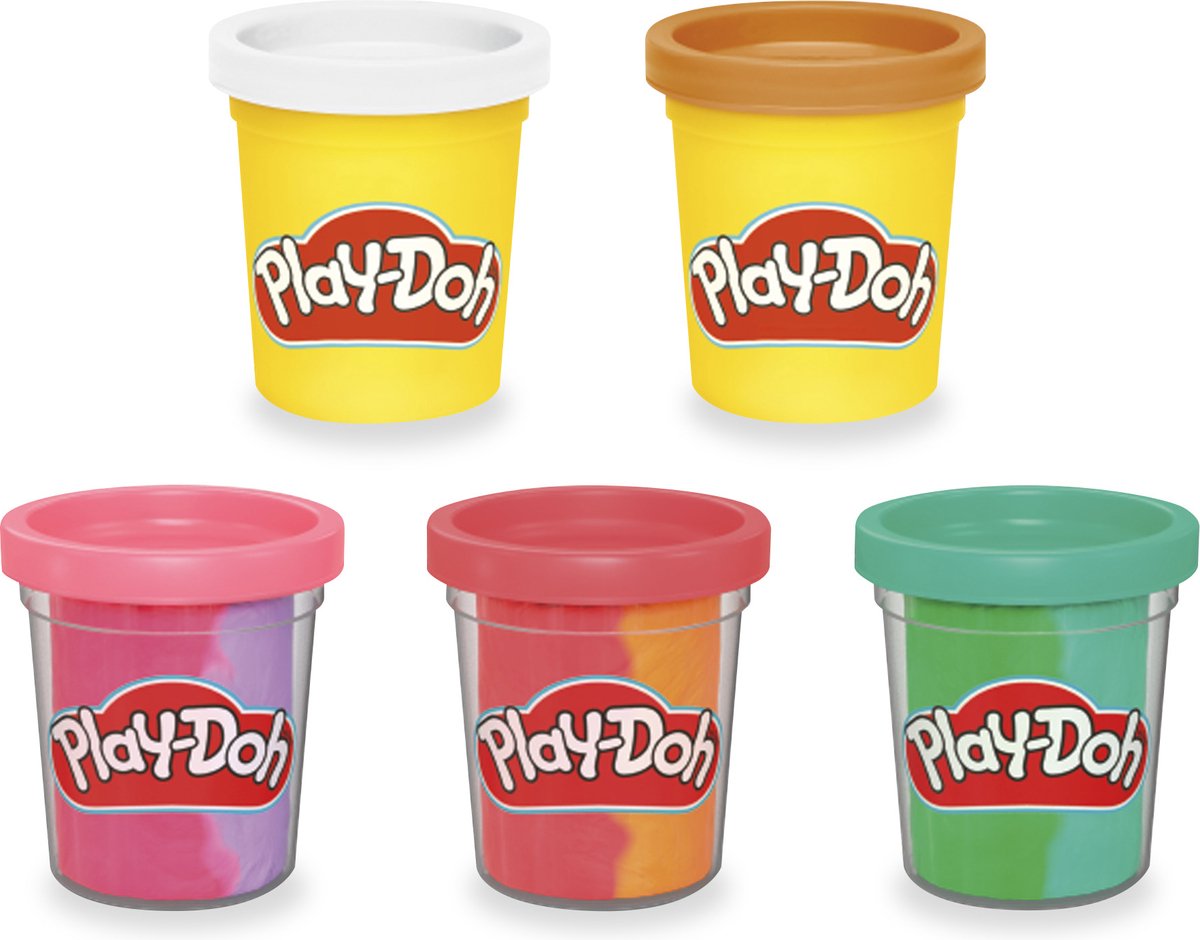 Play-Doh Softijs Speelset Regenboog