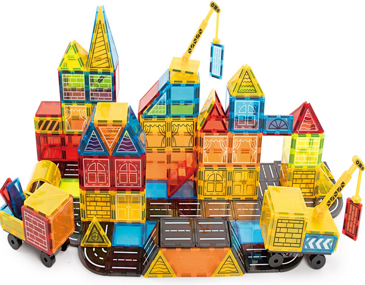 Olvy Magnetische Bouwstenen Set - 42-delig
