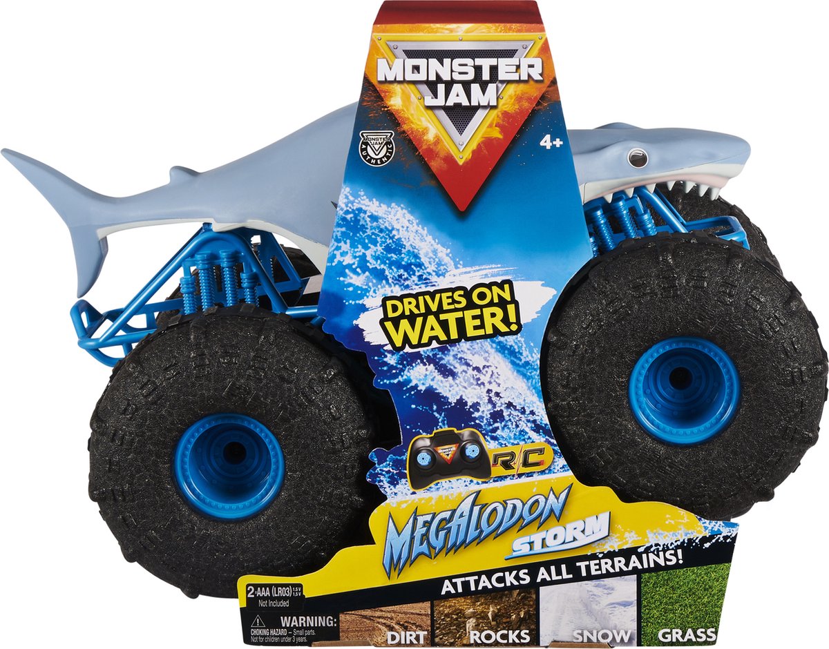 Monster Jam RC Megalodon Storm - Auto op Afstand - 6056227