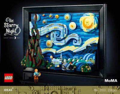 LEGO Ideas Vincent van Gogh - Sterrennacht 21333