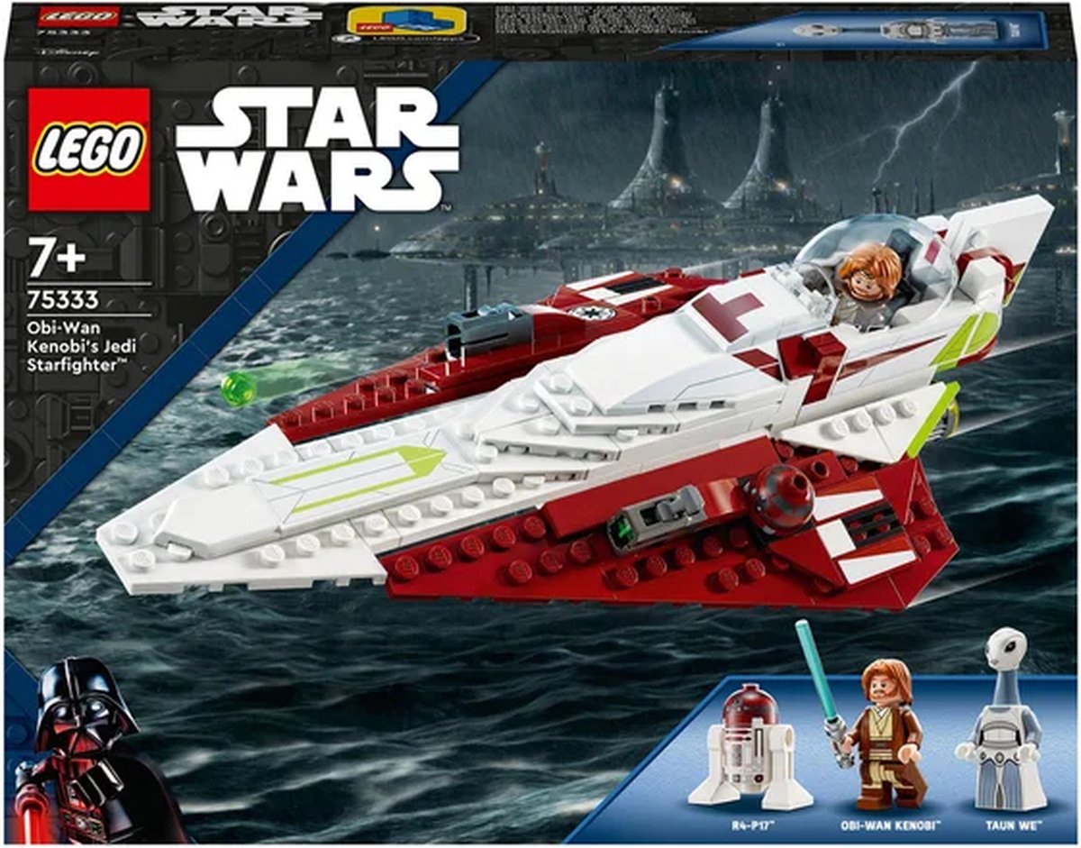 LEGO Star Wars Jedi Jachtvliegtuig van Obi-Wan Kenobi - 75333