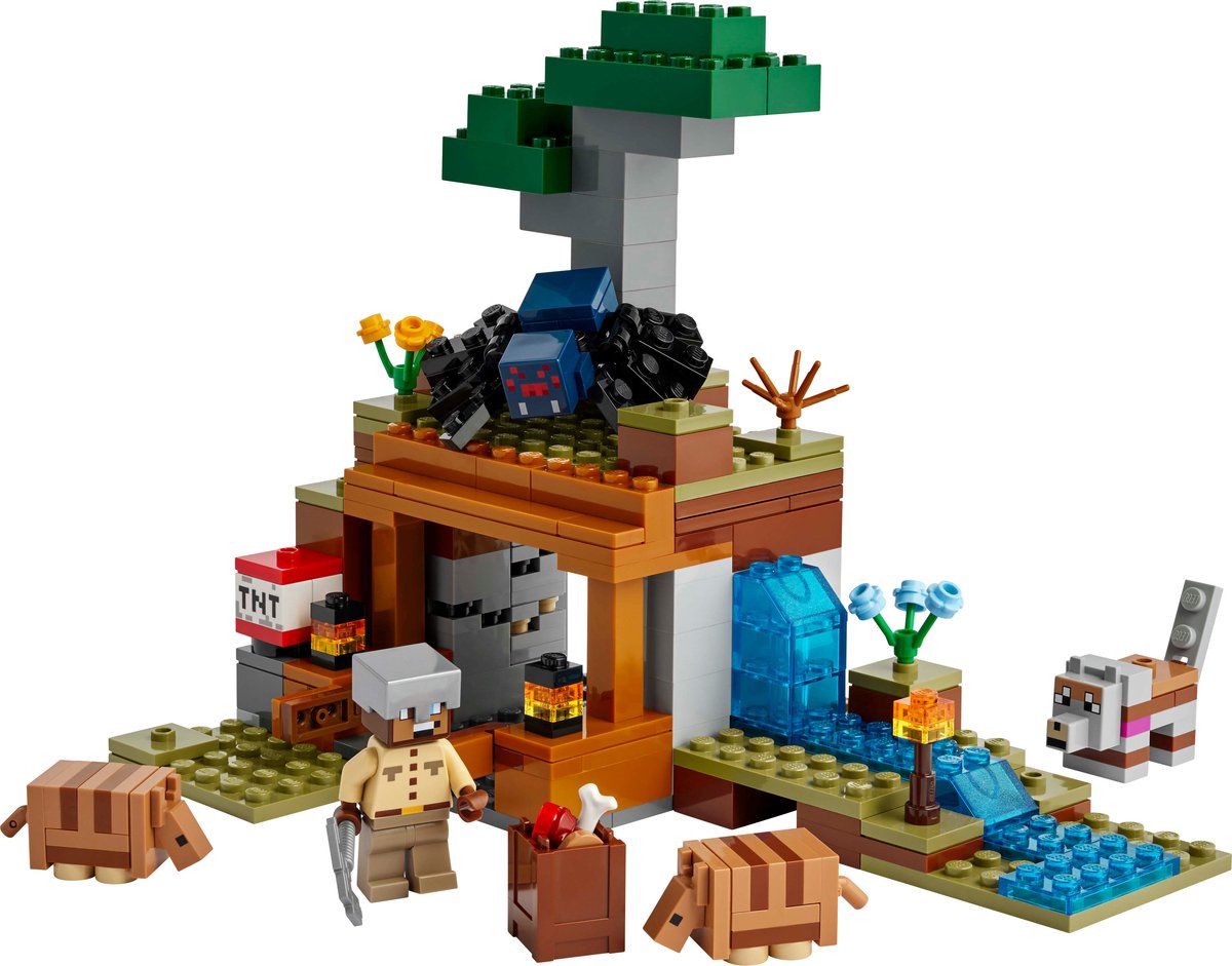 LEGO Minecraft Mijnavontuur met Tatou's - 21269