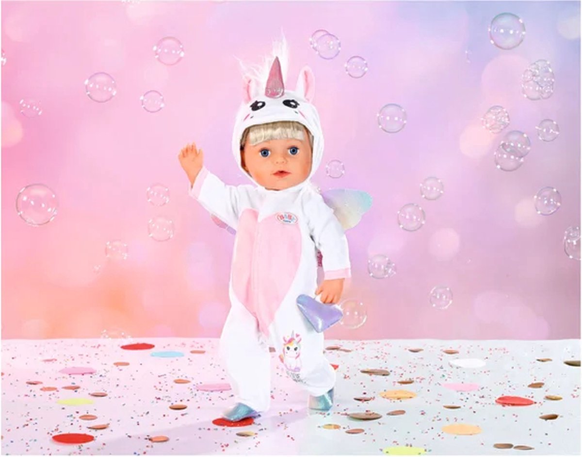 BABY born Magische Unicorn Onesie voor Poppen