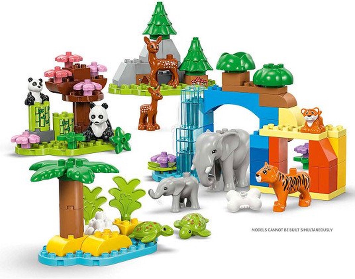 LEGO DUPLO City 3-in-1 Wilde Dierenfamilies - 10446