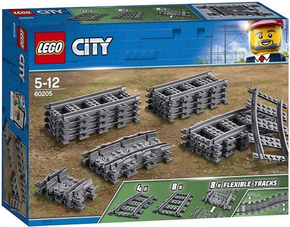 LEGO City Flexibele Spoorwegset - 60205