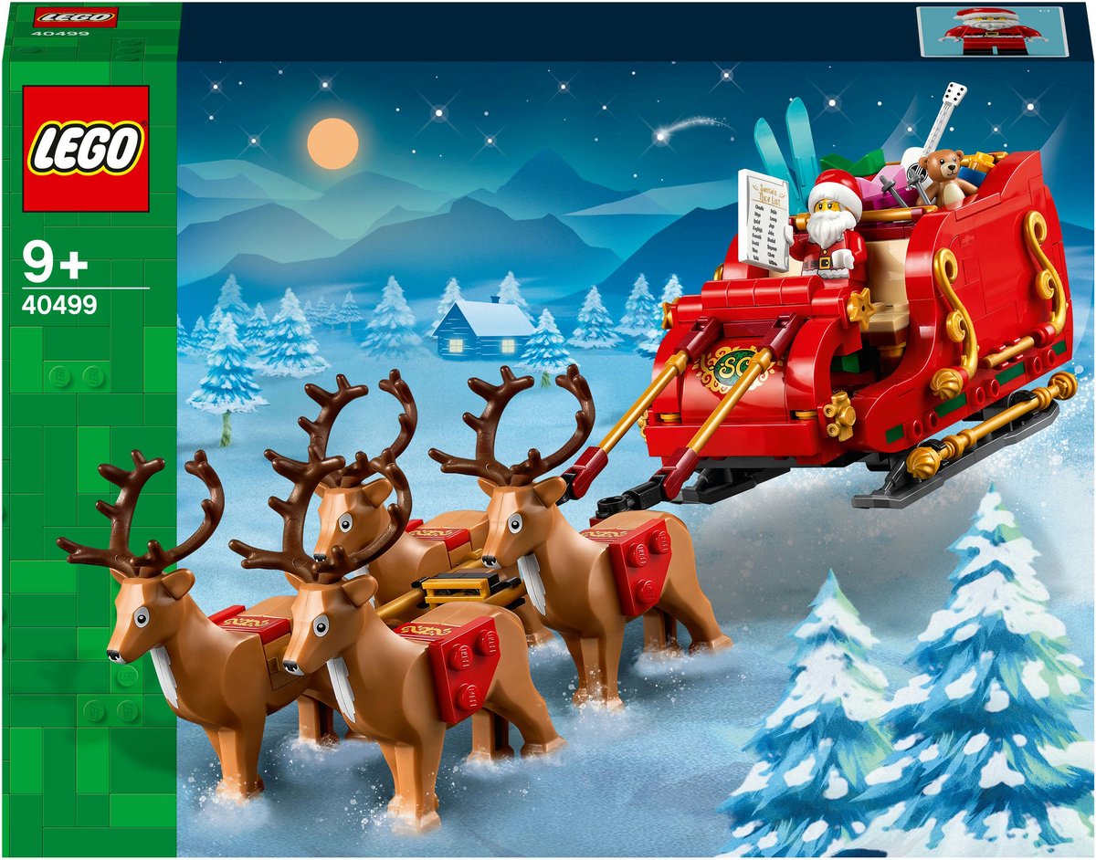 LEGO Magische Kerstslee met Rendieren - 40499