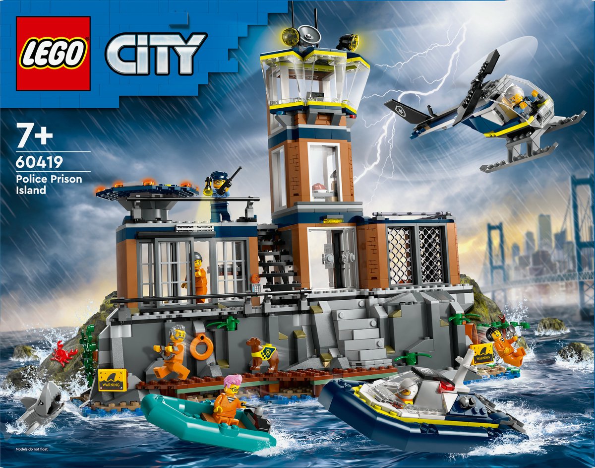 LEGO City Politie Eilandgevangenis Set - 60419