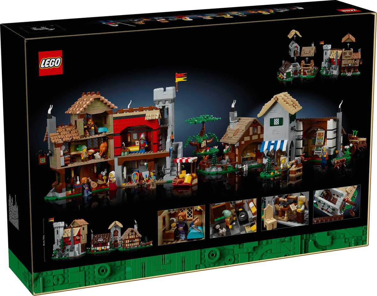 LEGO Icons Middeleeuwse Stad - 10332