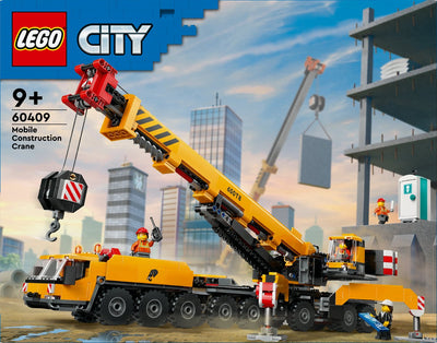LEGO City Mobiele Bouwkraan Geel - 60409