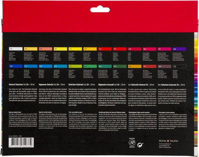 Amsterdam Acrylaatverf Set 24 Tubes 20ml
