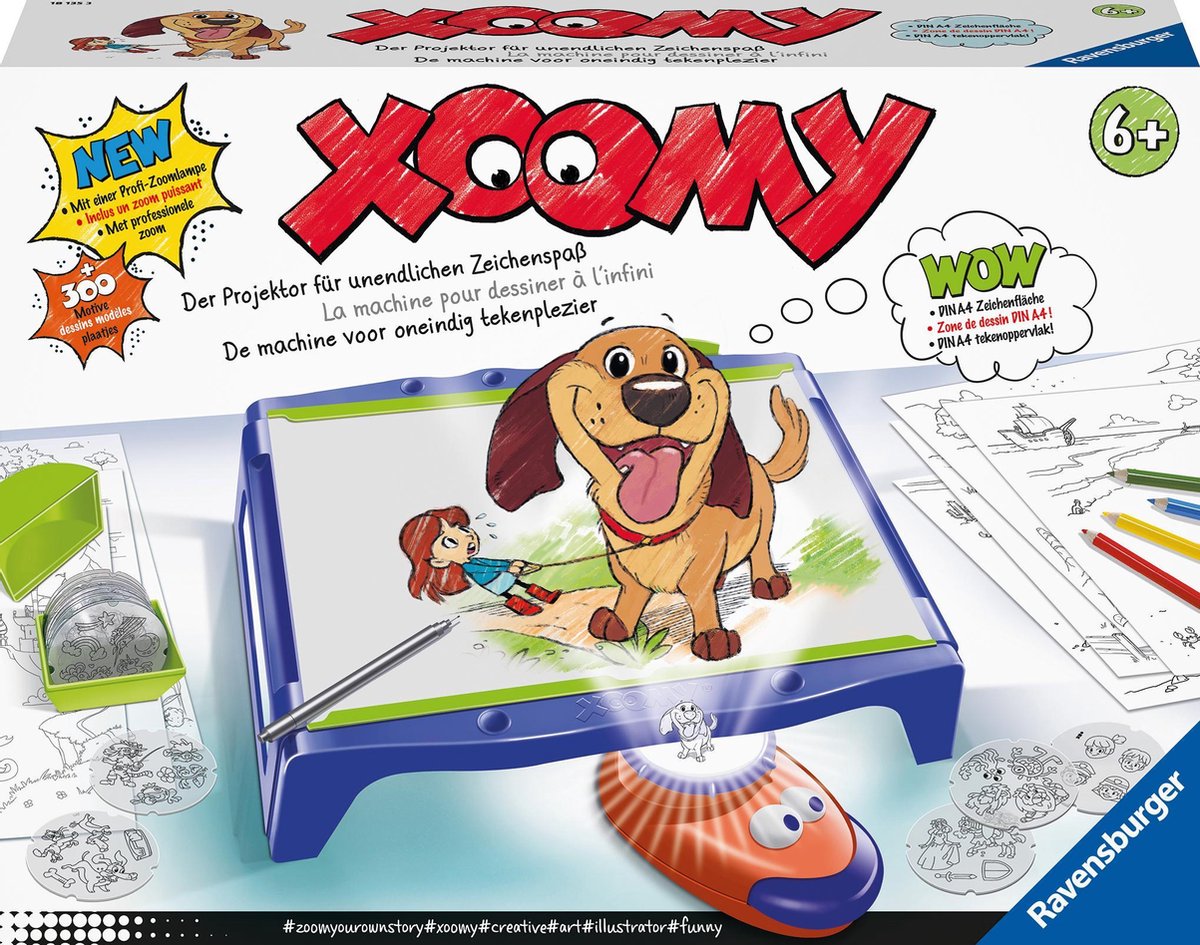Ravensburger Xoomy Maxi Tekentafel voor Creatieve Kids