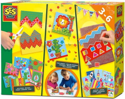 SES Creatief Leren Knippen, Mozaïeken en Perforeren