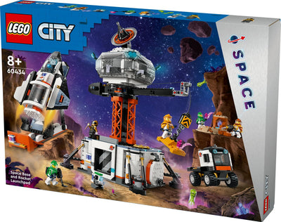LEGO City Ruimtebasis en Lanceerraket - 60434
