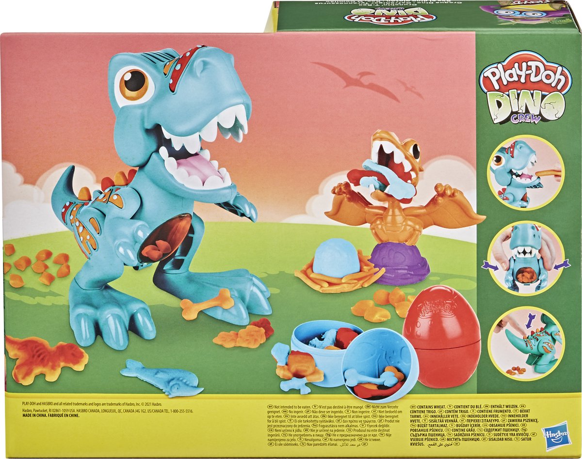 Play-Doh Dino Crew Klei Set F15045L0 Multicolor 572g