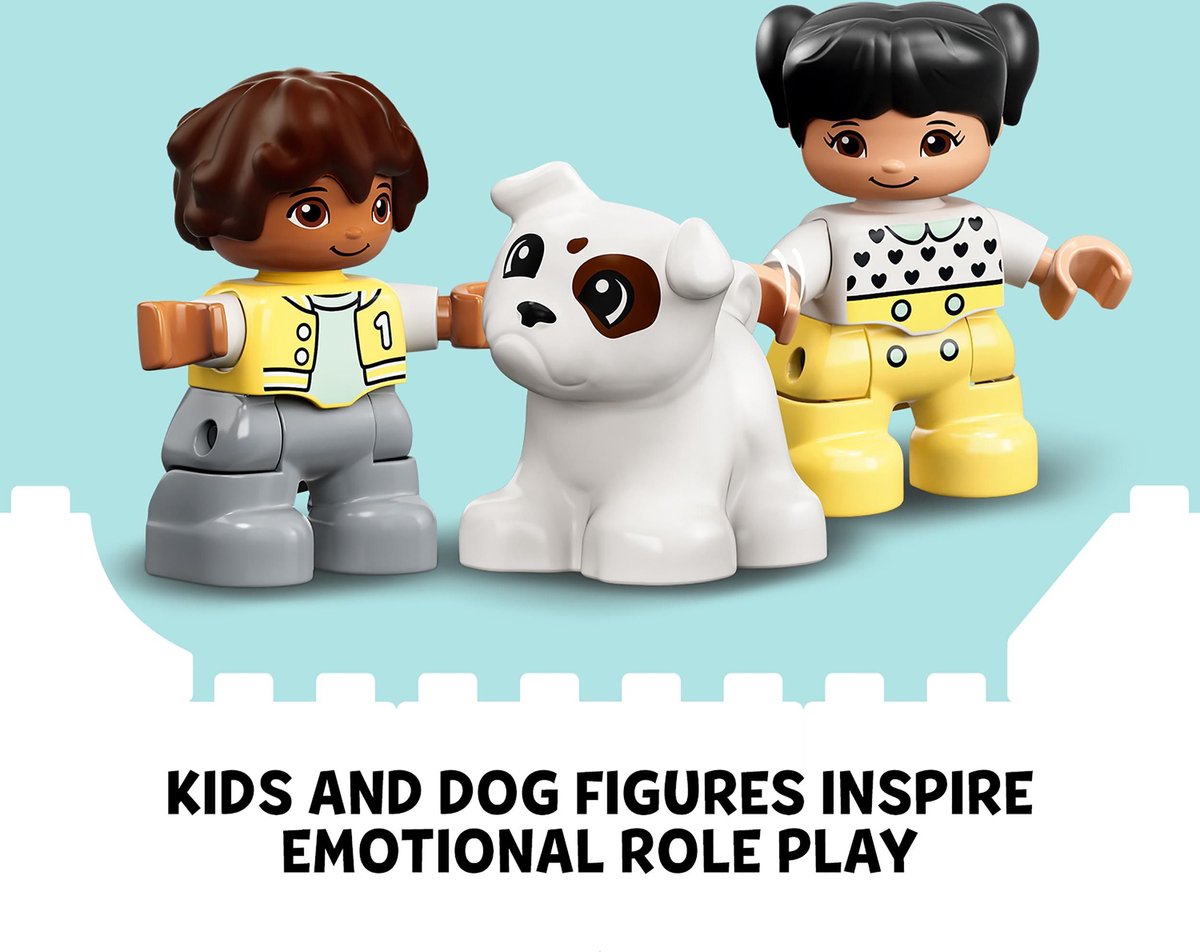 LEGO DUPLO Cijfer Trein met Speelblokken - 10954