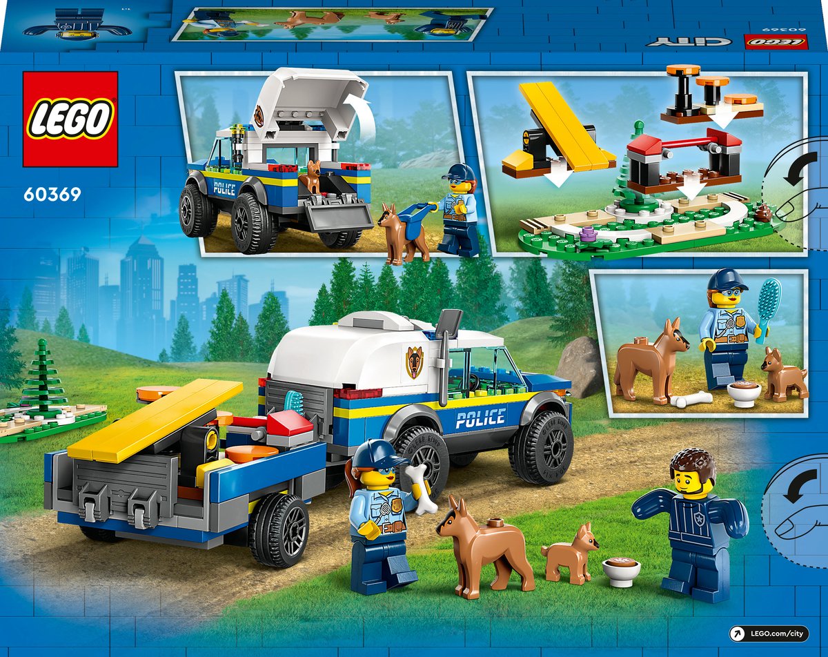 LEGO City Politiehondentraining - 60369