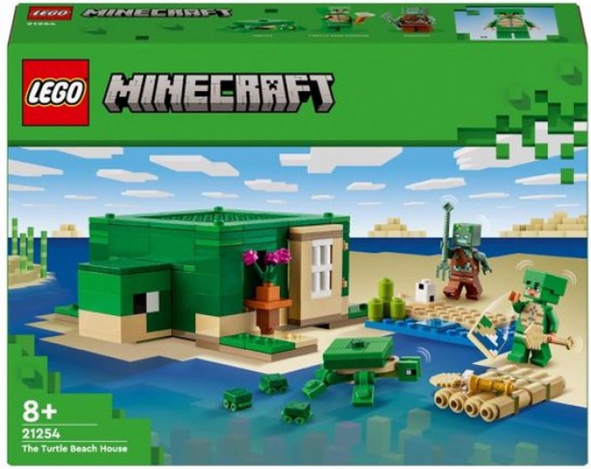 LEGO Minecraft Het Huis aan Turtle Beach - 21254