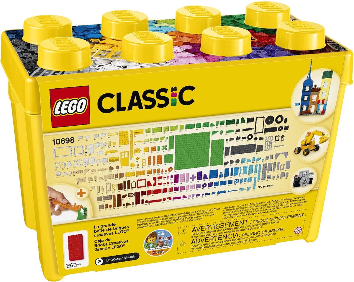LEGO Classic Creatieve Bouwset Deluxe - 10698