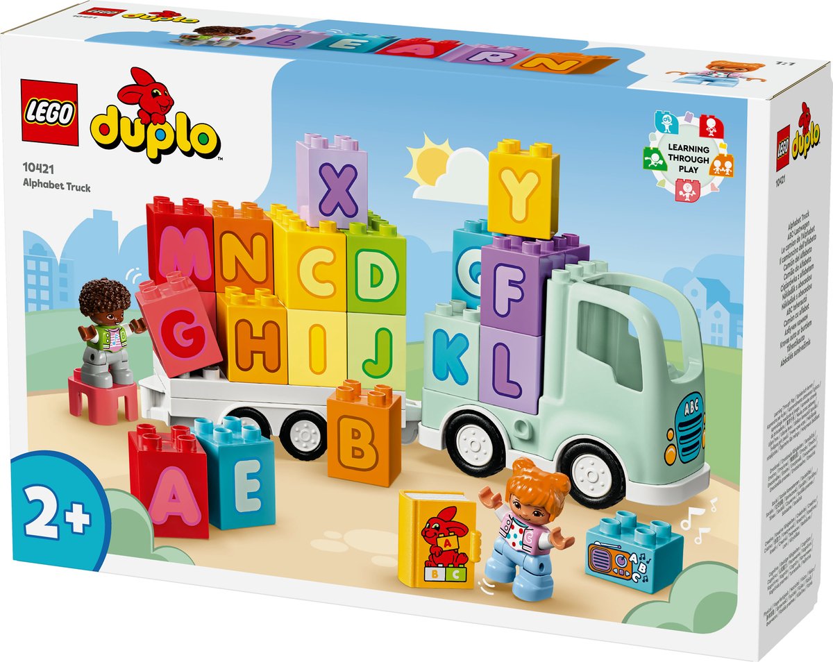 LEGO DUPLO Stad Alfabet Vrachtwagen - 10421