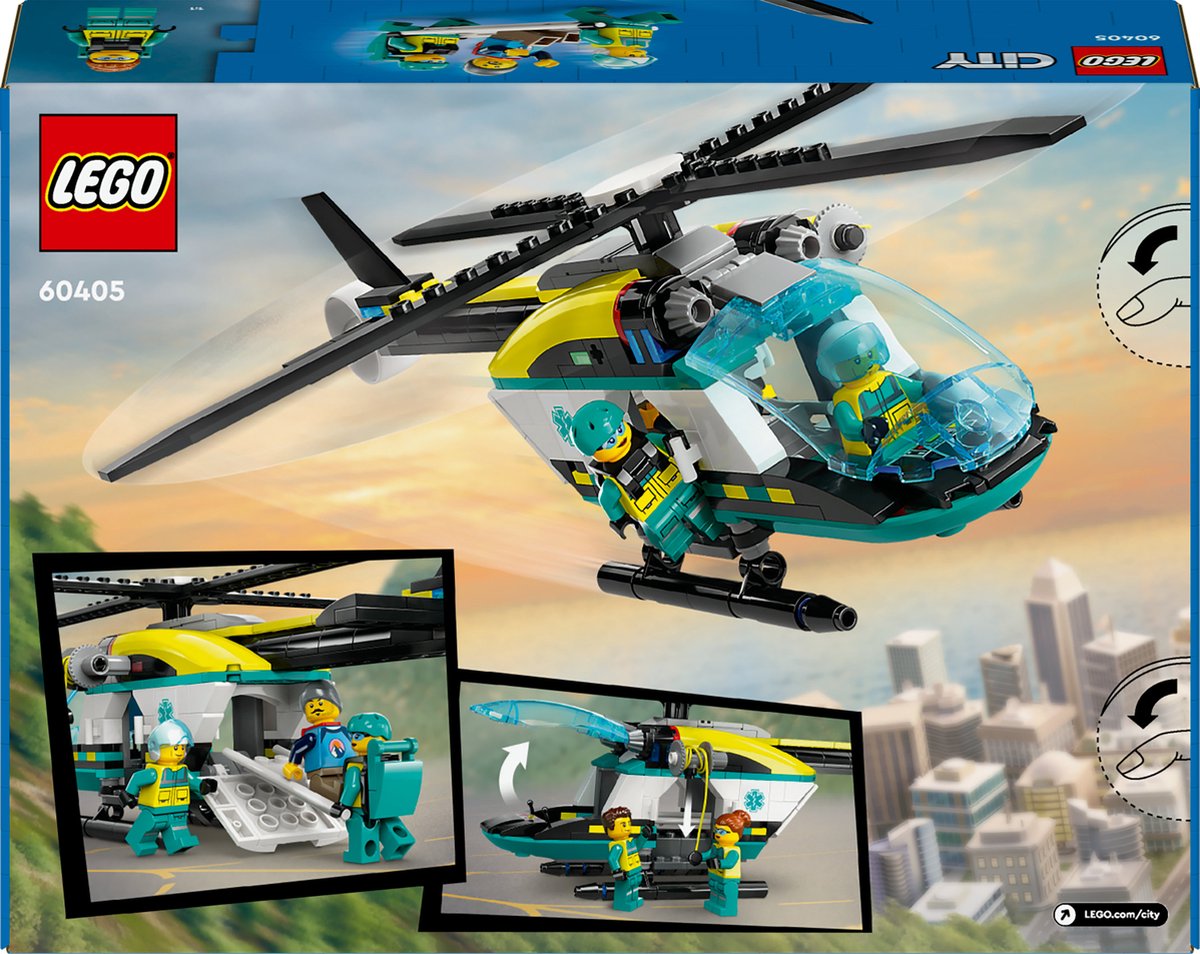 LEGO City Reddingshelikopter - 60405