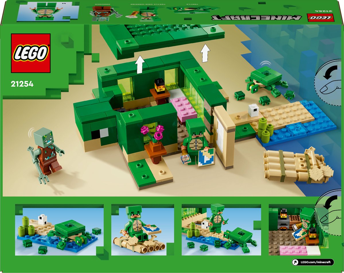 LEGO Minecraft Het Huis aan Turtle Beach - 21254