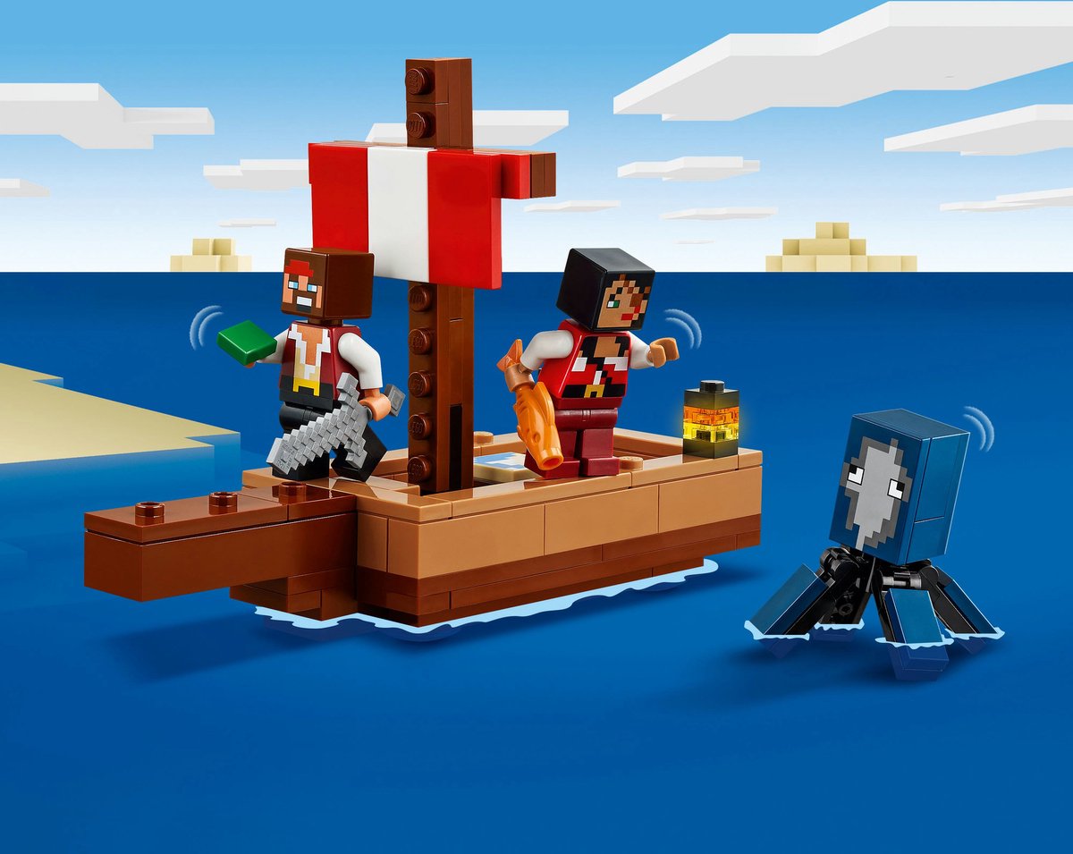 LEGO Minecraft Piratenschip Avontuur - 21259