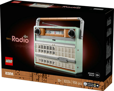 LEGO Icons Retro Draagbare Radio - 10334