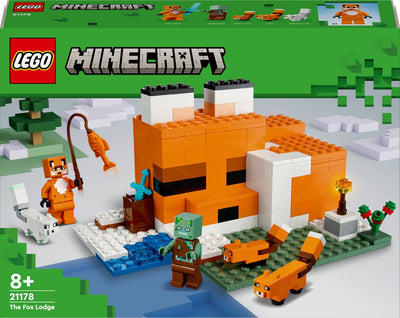 LEGO Minecraft Het Vosjeshuis Bouwspeelset - 21178