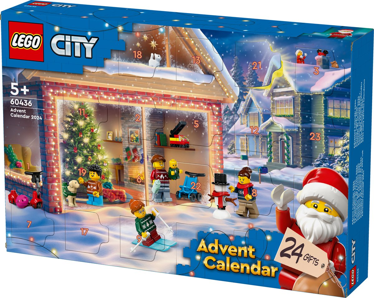 LEGO City Adventskalender 2024 - 60436