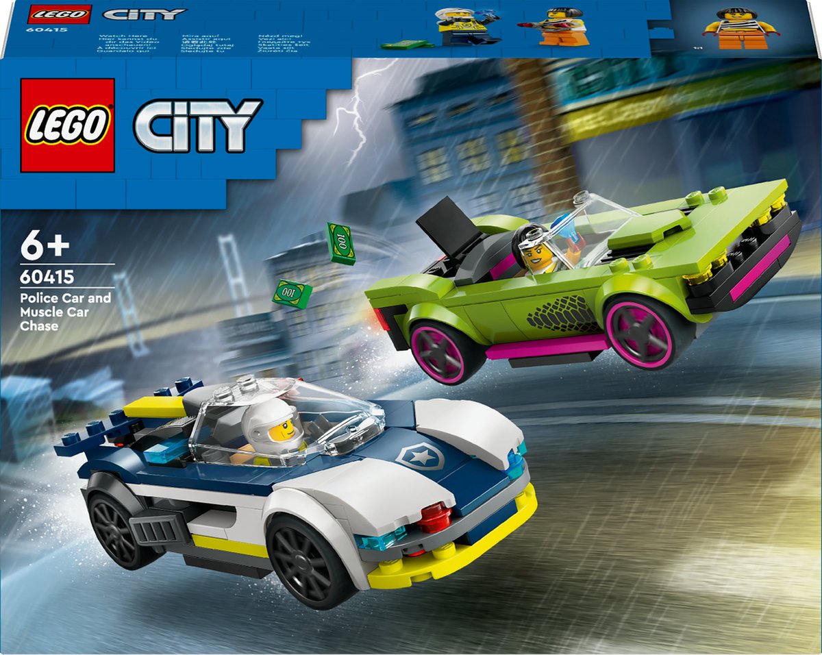 LEGO City Politieachtervolgingsset - 60415