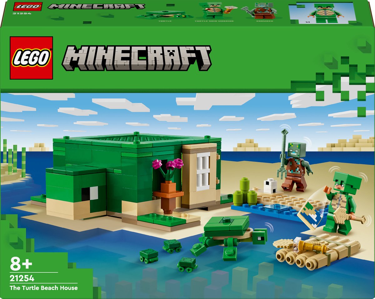 LEGO Minecraft Het Huis aan Turtle Beach - 21254