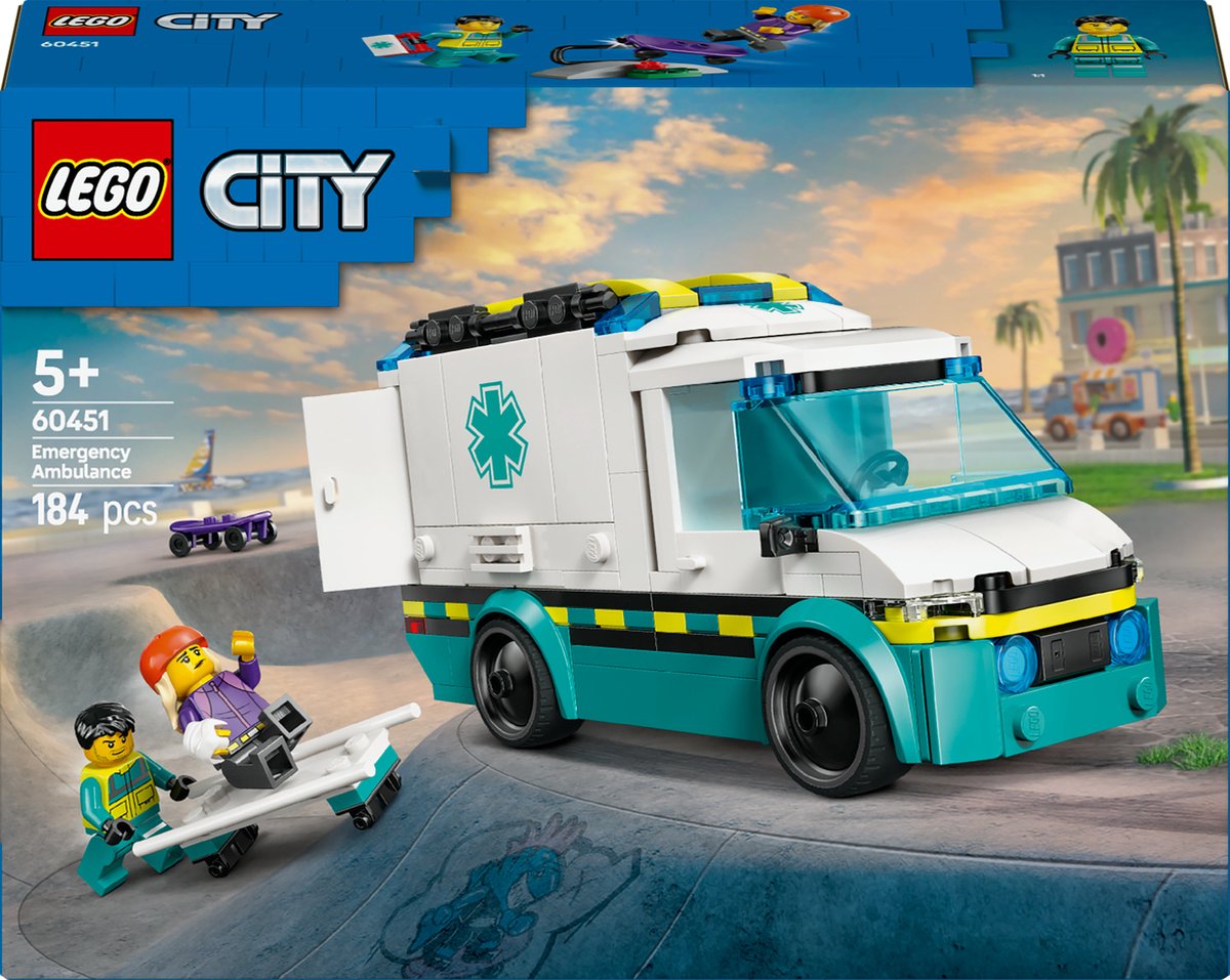 LEGO Stad Ambulance - 60451
