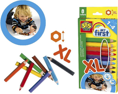 SES Mijn Eerste XL Kleurpotloden