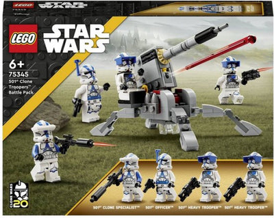 LEGO Star Wars 501ste Clone Trooper Gevechtspakket - 75345