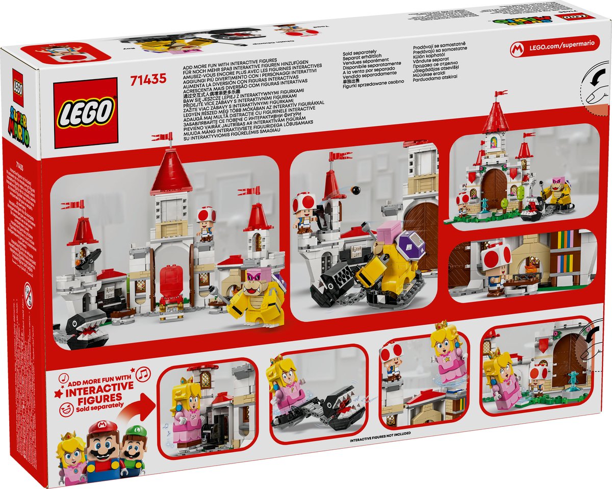 LEGO Super Mario Peachs Kasteelgevecht met Roy - 71435