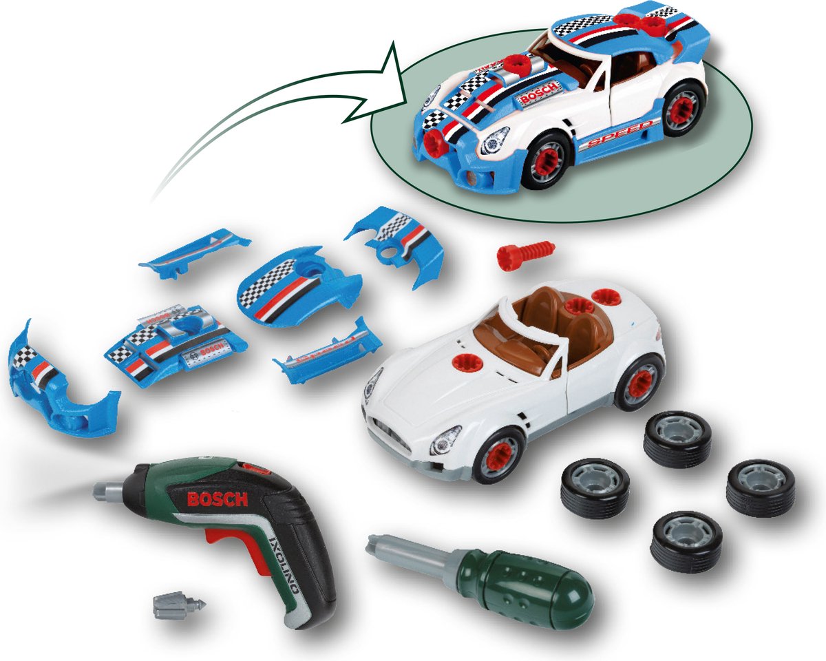 Theo Klein Bosch Tuning Set met IXO II Schroevendraaier