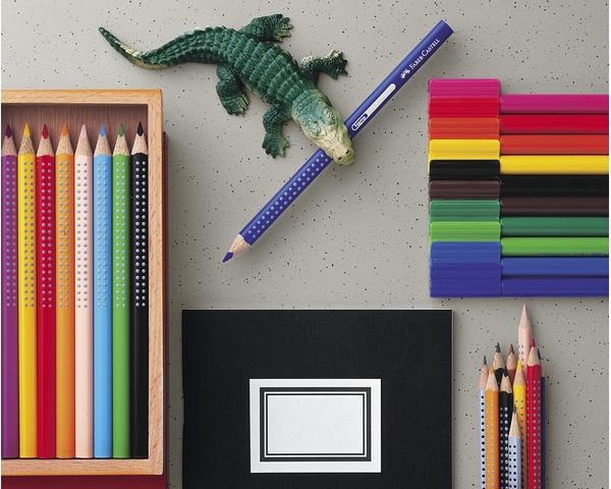 Faber-Castell Connector Viltstiften Etui 60-delig