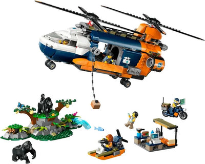 LEGO City Jungle Helikopterbasis - 60437