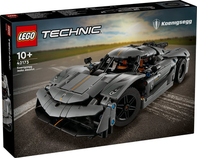 LEGO Technic Koenigsegg Jesko Hypercar Grijs - 42173