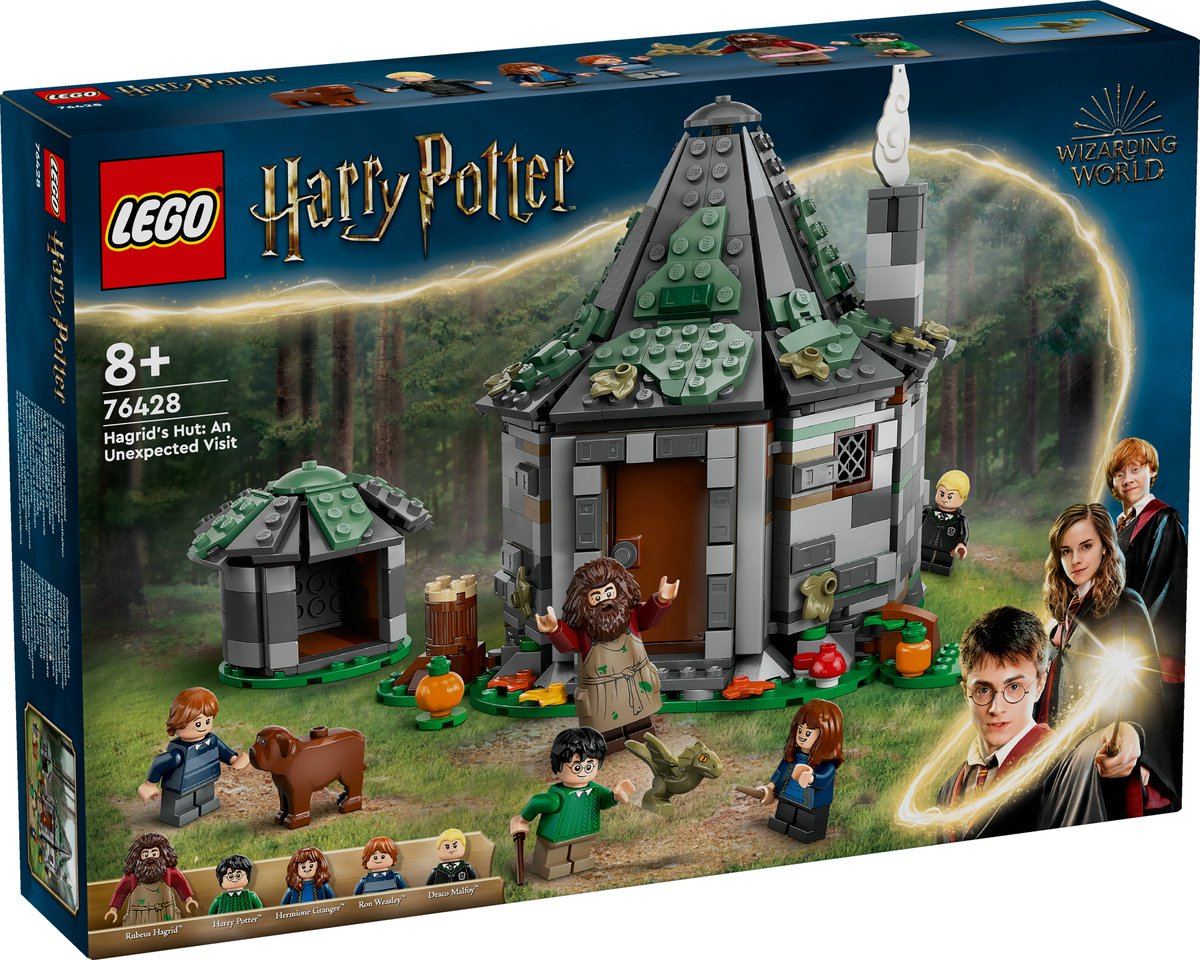 LEGO Harry Potter Hagrids Huis: Onverwachte Bezoeker - 76428